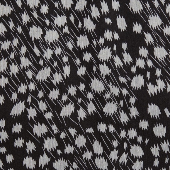 Sam Edelman Black & White Printed Ruched Midi Dress EUC S12 - Picture 7 of 17